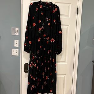 Ralph Lauren dress with red floral print